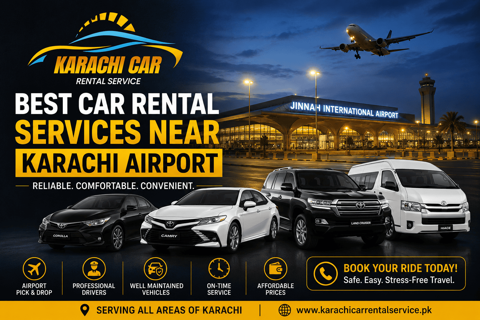Best Car Rental Services Near Karachi Airport